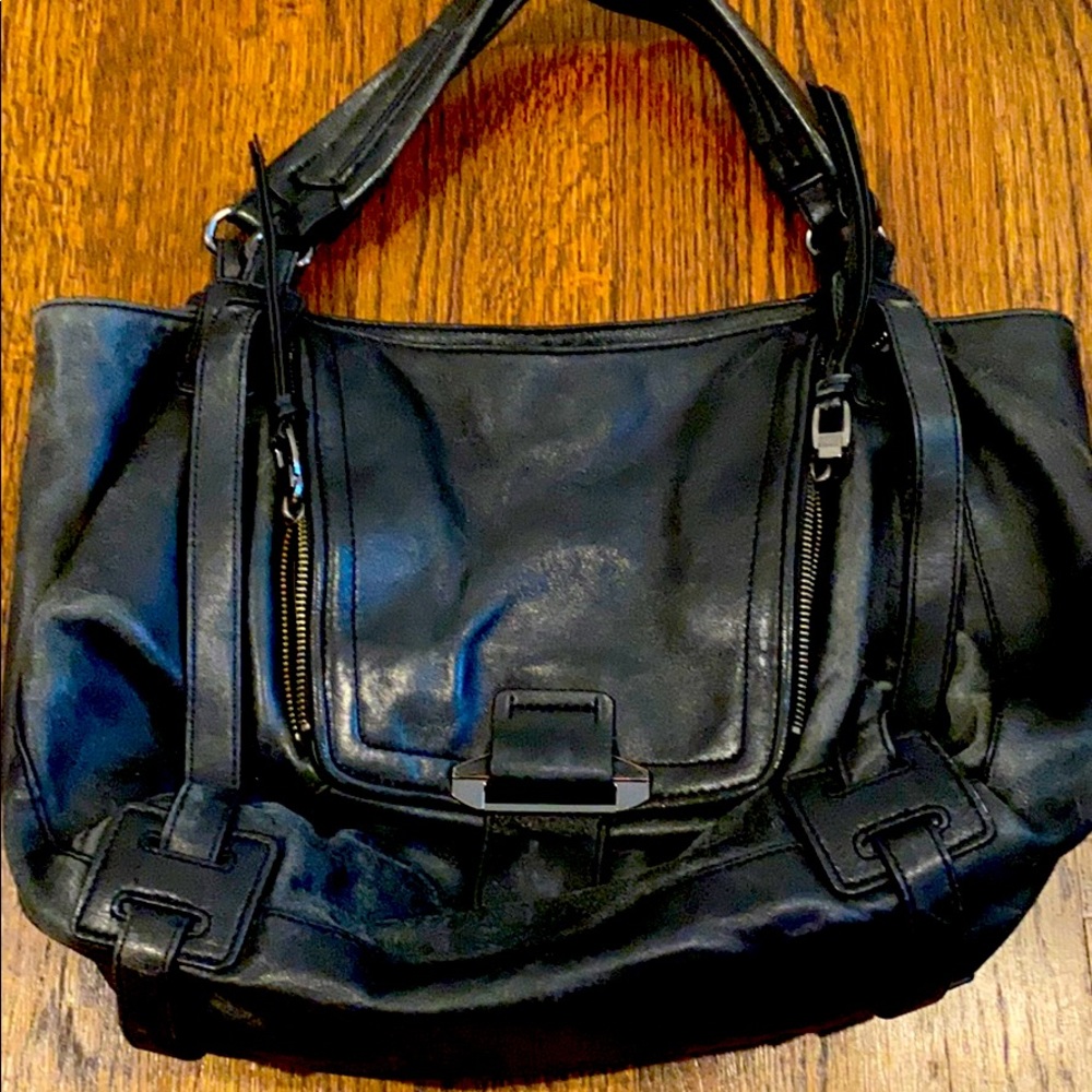 Black used Kooba shoulder bag